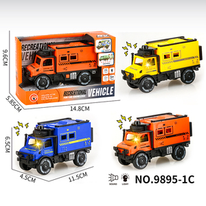 Vehículo Policial <span class=keywords><strong>Unimog</strong></span> de Inercia Económico con Luces y Sonido, Vehículo Recreativo Estilo Policía, Gran Venta en Latinoamérica - Product Image 5
