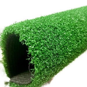 Mật độ cao <span class=keywords><strong>PE</strong></span> không thấm nước Golf cỏ nhân tạo <span class=keywords><strong>Mat</strong></span> 10mm chiều cao cọc đặt màu xanh lá cây cho lĩnh vực thể thao - Product Image 4