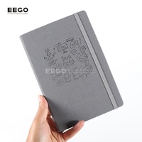 Carnet en cuir rigide personnalisé en gros, idéal pour cadeaux d'affaires ou scolaires, avec logo personnalisé, motif constellation, en PU