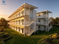 Usine de conteneurs Skyacross, maisons préfabriquées en conteneurs modulaires, mini-maisons, vie en plein air, maison en conteneurs détachable à 3 étages
