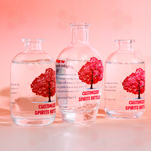 Tinh Thần Chai 700Ml <span class=keywords><strong>750Ml</strong></span> 1000Ml Tùy Chỉnh Màn Hình In Ấn Coat Màu Sắc Cho <span class=keywords><strong>Vodka</strong></span> Whiskey Tequila Nhà Máy Chưng Cất Làm Đầy Nhà Máy - Product Image 6