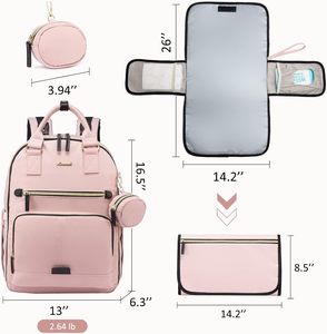 Free sample Multipurpose <b>Nursing</b> Nappy <b>Bags</b> for Traveling Mothers Four-piece set baby diaper <b>bag</b> tote <b>bag</b> - Product Image 5