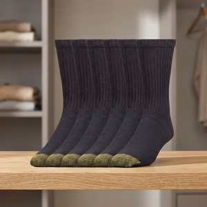 Men's Casual Spring Cotton Bamboo <b>Trampoline</b> Ankle <b>Socks</b> Anti-Slip High Compression Solid Pattern Bottom Logo for Yoga Pilates - Product Image 3