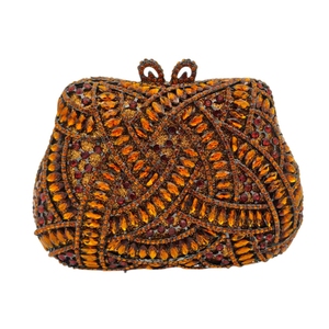 Women Glitter Vines Rhinestones Clutch Purse Dazzling Crystals Evening Bag Luxury <b>Handbag</b> <b>for</b> <b>Wedding</b> Festival Charity Dinner - Product Image 1