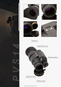 RSNV IP67防水Gen2 + FOM1800白色蛍光体P45夜間光学/観測装置 (NOD) ナイトビジョン望遠鏡単眼 - Product Image 6