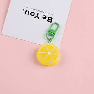 Llavero Creativo de Frutas Simuladas de Resina, Accesorios Coloridos para Bolsos DIY - Product Image 4