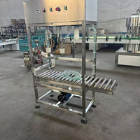 Remplisseuse semi-automatique de boissons à l'eau pure de grande capacité de 3/5 gallons pour savon liquide et jus avec emballage en plastique
