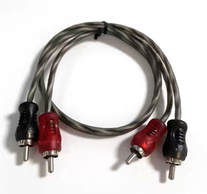 wholesale RCA <b>cable</b> for car male to female and 2RCA to 2RCA CCS PVC - Product Image 2