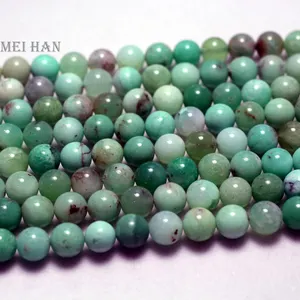 Wholesale Natural 8 mm Australia Chrysoprase Smooth Round Strand Loose Beads Stone For Jewelry Making Design Gift