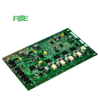 Fabricante OEM de placas de circuito electrónico verde, ensamblaje SMT, fabricante de PCBA para placas controladoras