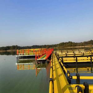 กระชังปลา HDPE แบบลอยน้ำพร้อมทางเดินสำหรับเลี้ยงปลาสวยงาม - Product Image 1