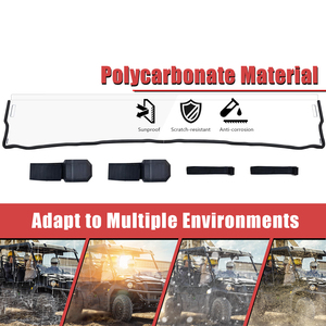 Parabrisas Medio de Policarbonato para Kawasaki Mule Pro FXT DXT DX <span class=keywords><strong>FX</strong></span> 2015-2026 - Product Image 4