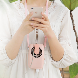 Rechargeable Portable Mini Suspendu Taille Cou <span class=keywords><strong>Plafond</strong></span> Main Petit Ventilateur Portable Collier Table Top OEM 24 Ménage À Trois Vitesses - Product Image 1