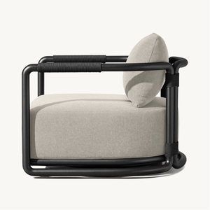 Sassanid exterior nueva llegada bambú inspirado Patio jardín Muebles <span class=keywords><strong>Maro</strong></span> aluminio giratorio sillón - Product Image 4