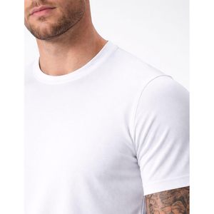 T-shirts de sport à col rond pour hommes, séchage rapide, lot de 5, noir et blanc, manches courtes, pour la gym et l'entraînement - Product Image 4