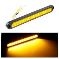 12V 24V Camión rojo Led Camión Luz de freno tira led lámpara de parada Led Indicador lateral Luz trasera para camión Remolque Luces