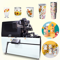 Printer Silinder & Tabung Inkjet Ricoh 360 Derajat Ganda Baru dengan Tinta UV Ramah Lingkungan untuk Pencetakan Cangkir yang Aman untuk Makanan
