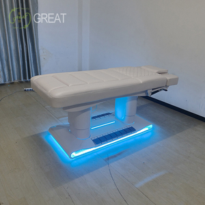 Cama de <span class=keywords><strong>Masaje</strong></span> Eléctrica Moderna con Altura Ajustable, Calefacción <span class=keywords><strong>y</strong></span> Luz LED para <span class=keywords><strong>Spa</strong></span> <span class=keywords><strong>y</strong></span> Salón de Belleza - Product Image 4