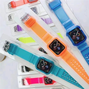 Correas transparentes de Tpu para <span class=keywords><strong>Apple</strong></span> <span class=keywords><strong>Watch</strong></span>, 42mm, 44mm, 38mm y 40mm - Product Image 5