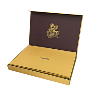 Caja Magnética de Lujo Reciclable Personalizada para Envasado de Alimentos, Caja Plegable para Llevar, Caja de Papel para Galletas con Cierre Magnético - Product Image 3