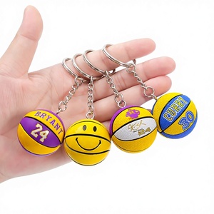 Portachiavi con Ciondolo a Tema Basket Kobe, Curry, James, Giannis, Accessori di <span class=keywords><strong>Gioielleria</strong></span> Trendy in Confezione Sorpresa, Regalo - Product Image 1