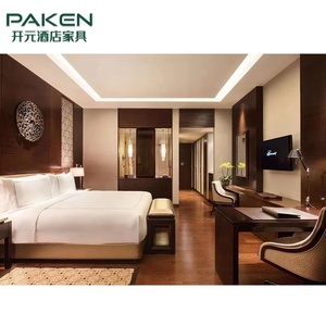 Một cửa chìa khóa trao tay KHÁCH SẠN giải pháp đồ nội thất khách sạn dự án phòng ngủ khách sạn 5 sao phòng ngủ Vua kích thước giường đồ nội thất thiết lập - Product Image 4