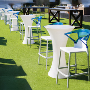 Wholesale Outdoor <strong>Led</strong> Furniture Round Shape Light up bar <strong>Table</strong> for Party Wedding Event <strong>Tables</strong> and Chairs - Product Image 1