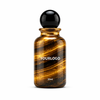 Produsen Parfum Kaca Amber Kustom OEM ODM Private Label, Aroma Kayu Oud Kustom, MOQ 500pcs Pabrik