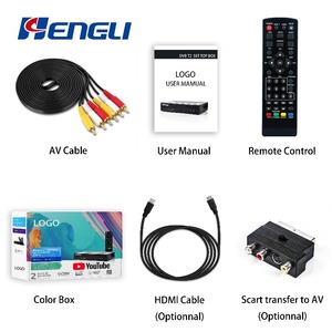 Récepteur TV Full HD SCART HEVC numérique H.264 H.265 DVB-T2 <span class=keywords><strong>avec</strong></span> Wifi, décodeur DVB-T2 - Product Image 5