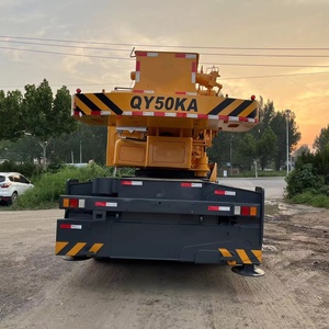 Second Hand 50ton Mobile Lifting <b>Crane</b> Highway Construction Equipment From SKY <b>CRANE</b> EXPORT CO., LIMITED - Product Image 4
