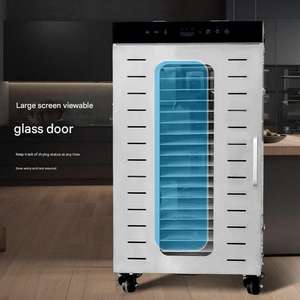 Nouvelle machine de séchage alimentaire de grande capacité en acier inoxydable, pour fruits, légumes et autres produits alimentaires. - Product Image 6