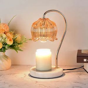 Lampe de Table de chambre à coucher, brûleur de cire, bougie parfumée, chauffe-bougie, offre spéciale - Product Image 4