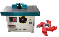 Routeur CNC à axe unique de haute précision Machines à bois Mouleurs de broche Fraiseuse