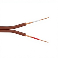 Câble d'interconnexion audio haute fidélité OEM D258A en cuivre pur à double cœur avec connecteurs RCA et gaine OFC et PVC