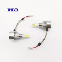 H1 H4 H7 H11 9005 9006 COB LED Phare de voiture Ampoule LED pour phare de voiture Lampe de phare Feu antibrouillard
