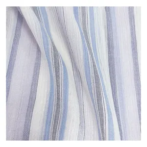Factory Price 100%COTTON Striped 66GSM Cotton Fabric For Garment