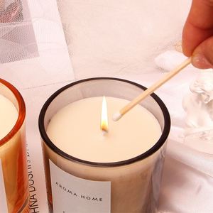 Bougie parfumée Aroma Home Freesia 210g en verre, design minimaliste, parfum floral, décoration d'intérieur - Product Image 3
