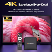 Décodeur Android TV 2026 le moins cher Amlogic S905L3 Wi-Fi double bande 2.4G/5G Télécommande vocale Meilleur Android 14 TV Box H96max S905L3