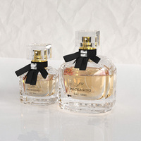 Flacons de parfum en verre de luxe 30ml 50ml 100ml avec bouchon à vis et impression sérigraphiée, pour diffuseur à bâtonnets
