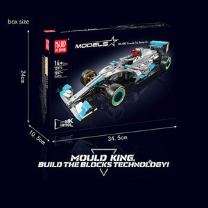 MOULD REI 13171 Criativo MB F1 Racing Car Tijolos Meninos Brinquedos Montagem MOC <span class=keywords><strong>Building</strong></span> Block Set - Product Image 6