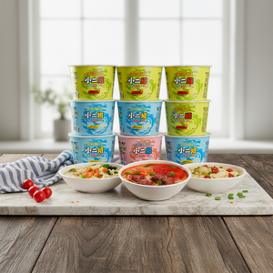 Nouilles Ramen instantanées en tasse saveur bœuf, faibles en sodium, avec couvercle facile <span class=keywords><strong>à</strong></span> ouvrir, 34% <span class=keywords><strong>de</strong></span> matières grasses, 50g - Vente en gros, fabrication OEM - Product Image 6