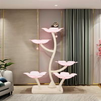 Luxueux grand grand arbre à chat tour escalade fleur hamac arbre à chat avec des poteaux en peluche et en sisal de qualité supérieure meubles pour chat