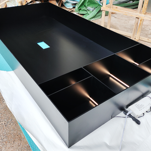 Soporte de TV de Pared Minimalista de Aluminio MATA MT-HFTS01 de Último Diseño con Panel de Mármol Nórdico - Product Image 2