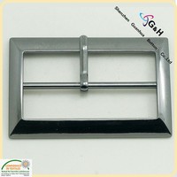 Boucles de ceinture en métal en alliage de zinc sur mesure pour vêtement