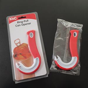 <b>Hook</b> Can Opener Plastic Bottle Opener <b>Tool</b> 15x9 Handle Design Easy Pull For Cans And Bottles - Product Image 2