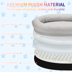 Venta caliente XL XXL gigante de alta resistencia extra grande de lujo súper grande sueño más profundo cama de perro de tamaño humano para los seres humanos - Product Image 5