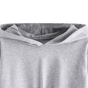 เสื้อฮู้ดครอปท็อปสำหรับผู้หญิงมาใหม่สำหรับฤดูหนาว - คุณภาพสูง โลโก้ด้านหน้าปรับแต่งได้ - Product Image 3