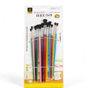 Kit de Arte para el Aula Escolar, Materiales de Dibujo para la Educación Artística Infantil, Lápices de Colores, Pincel Negro, Juego de Pinceles para Suministros de Arte - Product Image 1