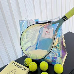 Sac de sport léger et portable pour raquette de tennis ou de badminton, à bandoulière unique, coloré, pour femme - Product Image 4