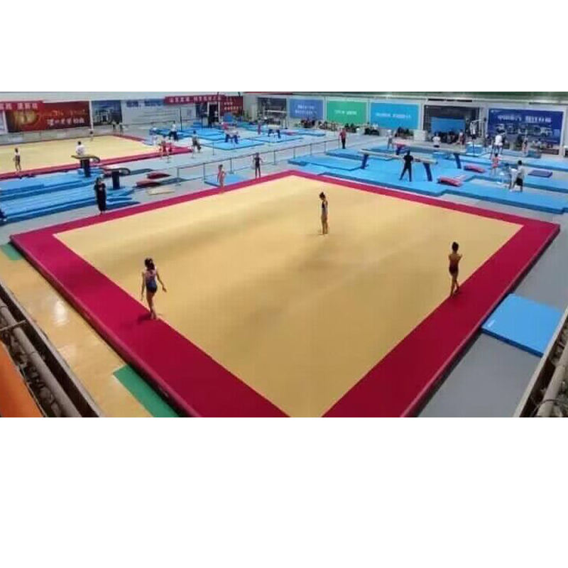 High Quality Gymnastics Spring Floor 12cm Height, Custom Size